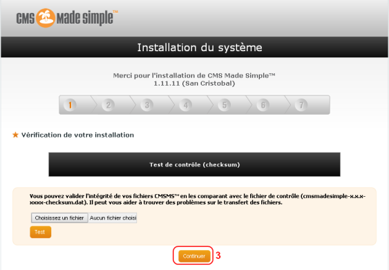 Installation de CMS made Simple