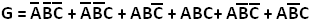 fonction logique à trois variables