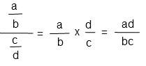 Division d'une fraction