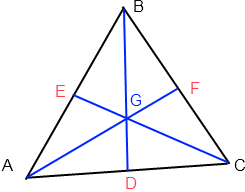 triangle medianes