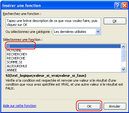 Assistant de la fonction SI