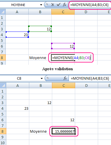 Voici comment calculer la moyenne sous excel