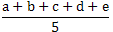 Moyenne cours excel