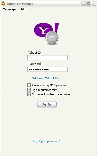 Yahoo Messenger 